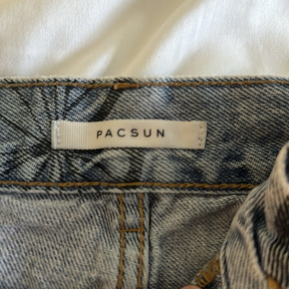 Pacsun high rise straight butterfly jeans size 26 - Picture 3 of 7
